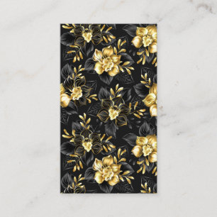 Seamless with jewellery orchids discount card