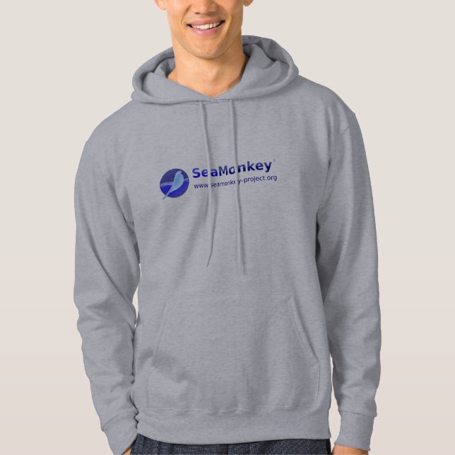 SeaMonkey Project - Horizontal Logo Hoodie (Front)