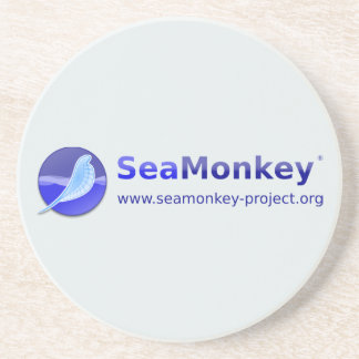 SeaMonkey Project - Vertical Logo Coaster