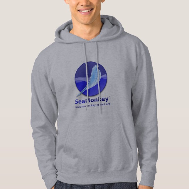 SeaMonkey Project - Vertical Logo Hoodie (Front)