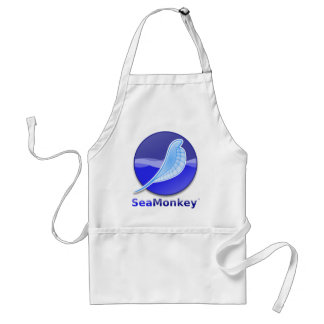 SeaMonkey Text Logo Standard Apron