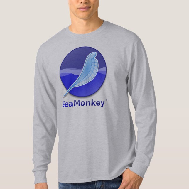 SeaMonkey Text Logo T-Shirt (Front)
