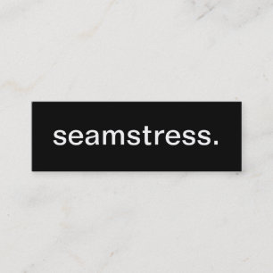 Seamstress Business Card