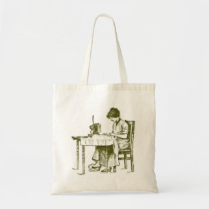 Seamstress design tote bag