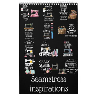Seamstress inspirations calendar