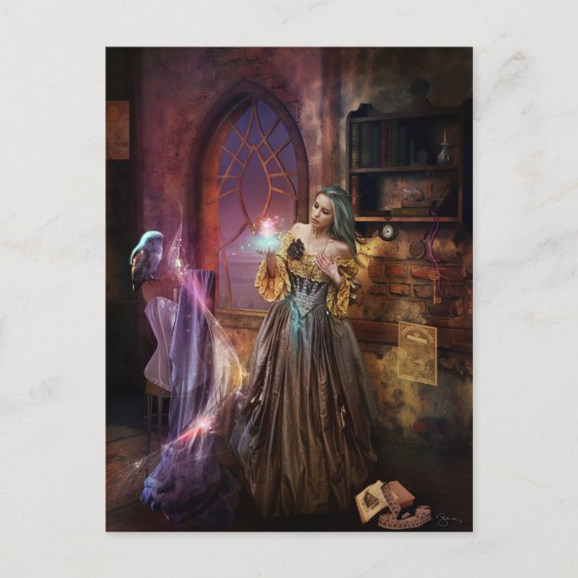 Seamstress Postcard (Front)