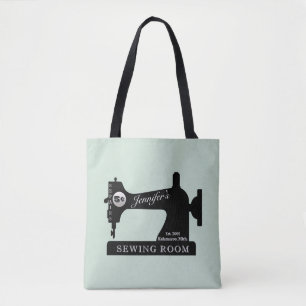 Seamstress Quilter Sewing Gift Sewing Machine Tote