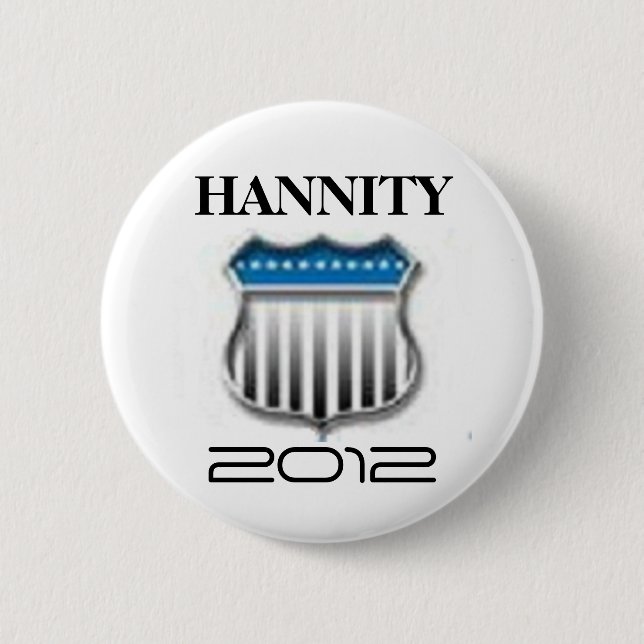 Sean Hannity 2012 6 Cm Round Badge (Front)