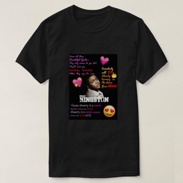 Sean Kingston Gift Halloween Day, Thanksgiving, Ch T-Shirt (Design Front)