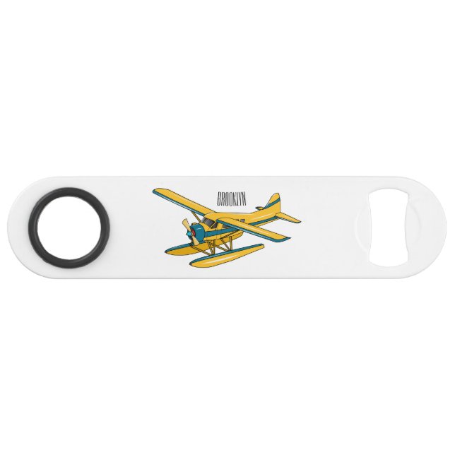 Seaplane cartoon illustration  (Front (Horizontal))