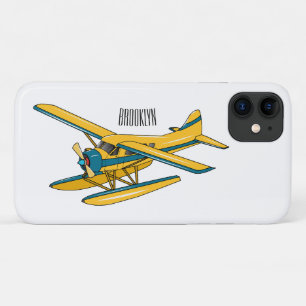 Seaplane cartoon illustration  Case-Mate iPhone case