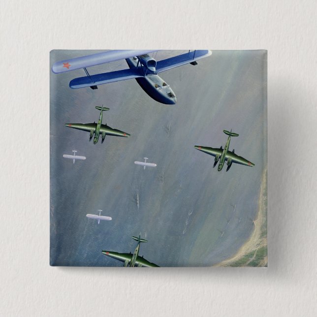 Seaplanes, 1933 15 cm square badge (Front)