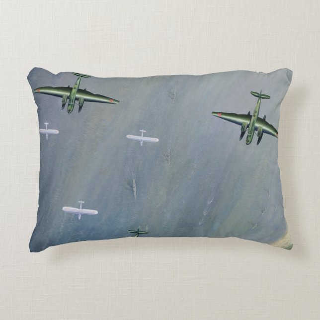 Seaplanes, 1933 decorative cushion (Front)