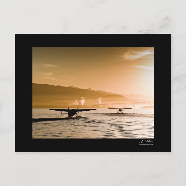 Seaplanes - Vancouver Postcard (Front)