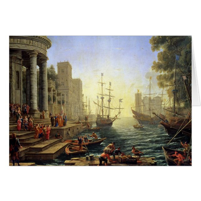 Seaport with the Embarkation of St. Ursula (Front Horizontal)