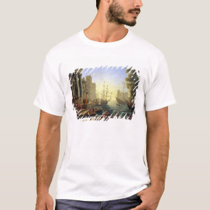 Seaport with the Embarkation of St. Ursula T-Shirt