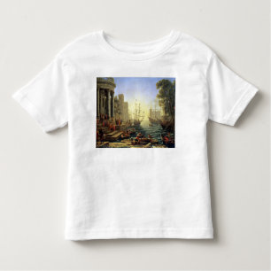 Seaport with the Embarkation of St. Ursula Toddler T-Shirt