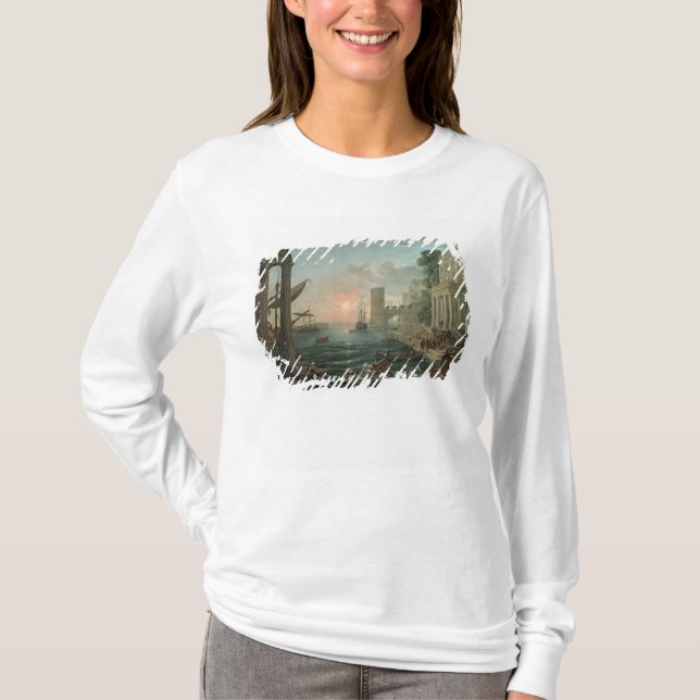 Seaport with the Embarkation T-Shirt (Front)