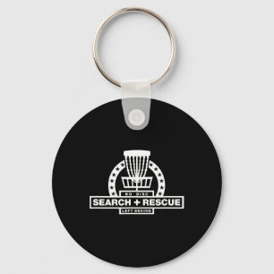 Search And Rescue Disc Golf Key Ring