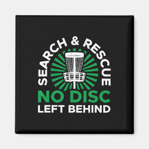 Search And Rescue Funny Disc Golf Lovers Magnet