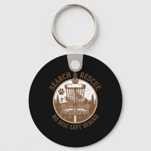 Search And Rescue No Disc Left Behind Disc Golf Sk Key Ring
