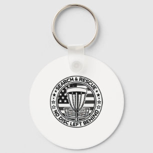 Search And Rescue - No Disc Left Behind Key Ring