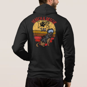 Search and Rescue SAR K-9 Professional Dogs Team  Hoodie