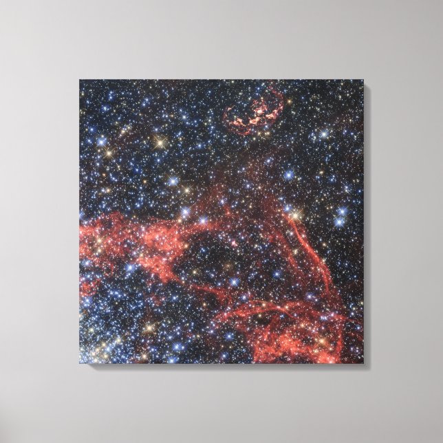 Search For Stellar Survivor Of Supernova Explosion Canvas Print (Front)