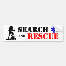 Search & Rescue bumper sticker