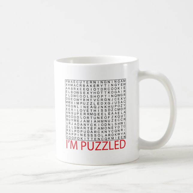 search word puzzle02 coffee mug (Right)
