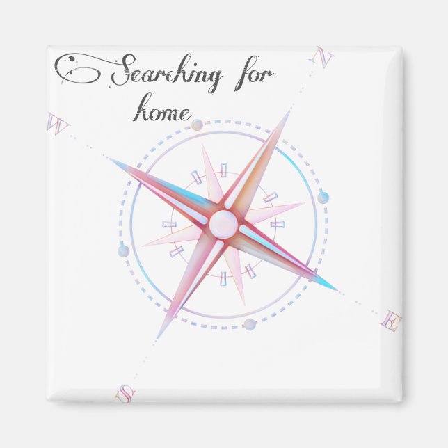 Searching for home compass magnet (Front)