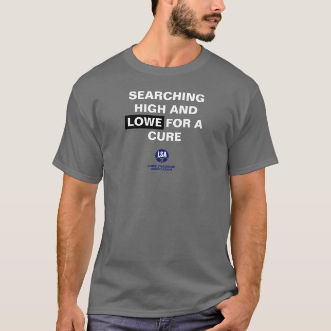 Searching High and Lowe - Basic Dark T-Shirt (Front)