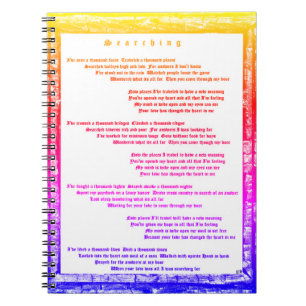 Searching Spiral Notebook