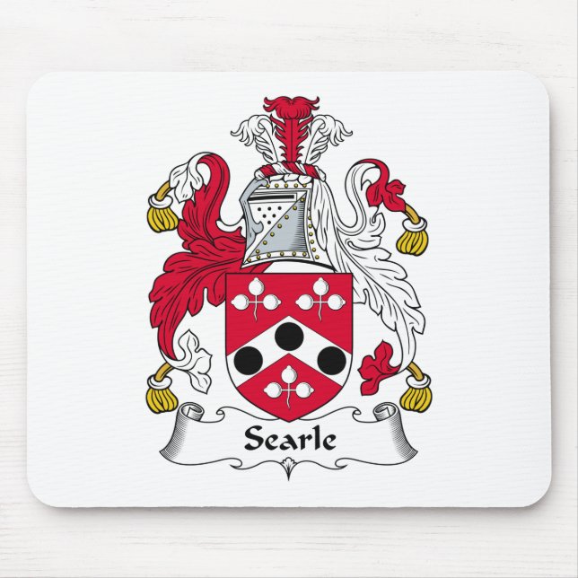 Searle Family Crest Mouse Pad (Front)