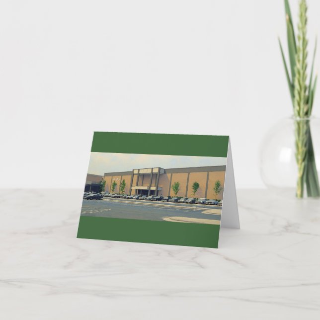 Sears Crabtree Valley Mall Illustration Card (Front)