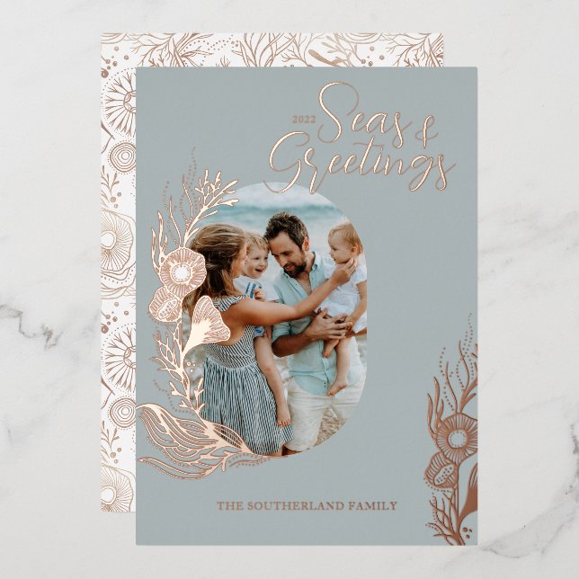 Seas & Greeting Ocean Marine Life Arch Photo Frame (Front/Back)