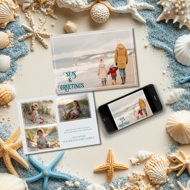 Seas & Greetings  Holiday Card (.
)