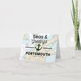 Seas & Greetings Portsmouth Holiday Card