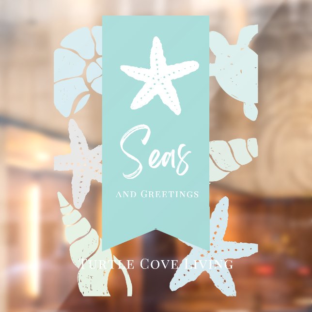 Seas & Greetings Seashell Turtle Starfish Holiday (Sheet 2)