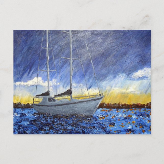 Sea's Lullaby Postcard (Front)