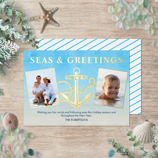 Seas N Greetings Nautical Christmas Anchor Photo (Creator Uploaded)