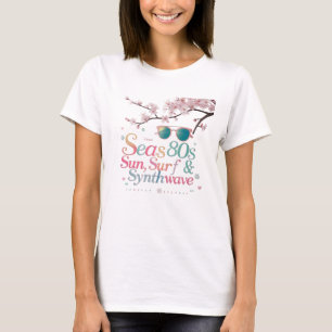 Seas the 80s – Blossom Beach Vibes Tee (Women's
