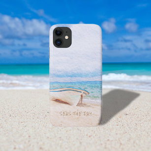 Seas The Day Beached Fishing Boat Case-Mate iPhone Case
