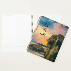 Seas the Day Inspirational Quote Planner