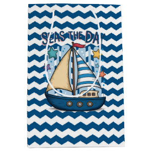 Seas The Day  Medium Gift Bag
