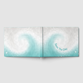 "Seas the Day" Ocean wave Guest Book