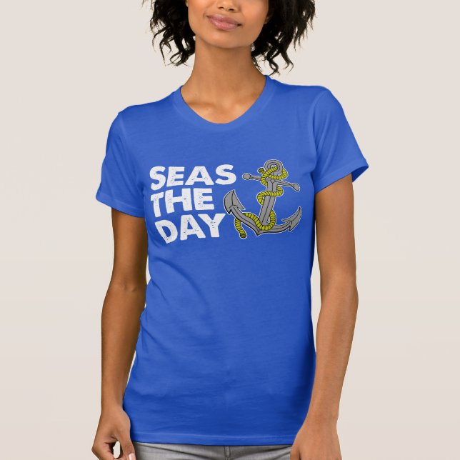 Seas The Day (ON DARK) T-Shirt (Front)