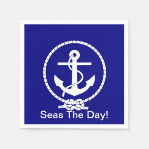 Seas the day! Paper napkins