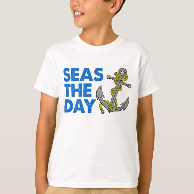 Seas The Day T-Shirt (Front)