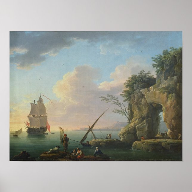Seascape, 1748 poster (Front)